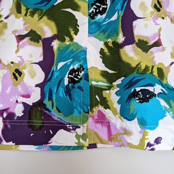 🇨🇦 NWT Gilmour Floral Cotton Dress Made In Canada - Picture 8 of 10